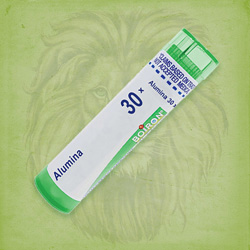 Buy 80 pellets of Alumina 30x ~ UPC 306960039211 by Boiron from The Homeopathy Lounge at House of Greco