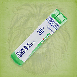 Buy 80 pellets of Histaminum Hydrochloricum 30x ~ UPC 306961017218 by Boiron from The Homeopathy Lounge at House of Greco