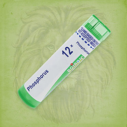 Buy 80 pellets of Phosphorus 12x ~ UPC 306960569015 by Boiron from The Homeopathy Lounge at House of Greco