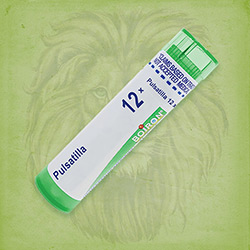 Buy 80 pellets of Pulsatilla 12x ~ UPC 306960606017 by Boiron from The Homeopathy Lounge at House of Greco