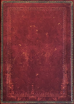 Buy a Midi Venetian Red Journal from Joseph’s Journals at House of Greco